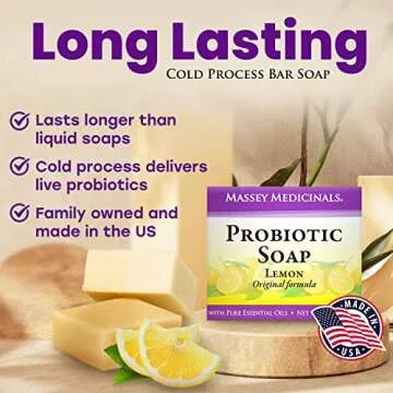 Natural Probiotic Soap Bar for Healthy Skin