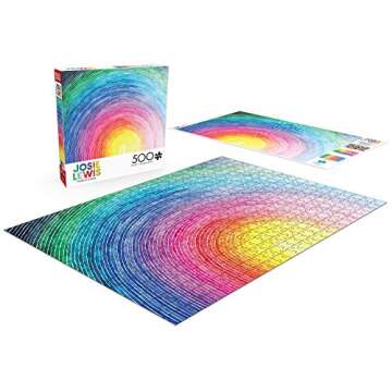 Buffalo Games - Josie Lewis - Rainbow Sunrise - 500 Piece Jigsaw Puzzle