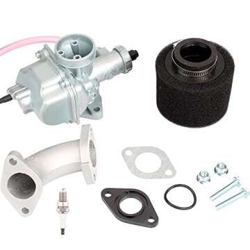 VM22 26mm Carburetor for Mikuni Intake Pipe Pit Dirt Bike 110cc 125cc 140cc Lifan YX Zongshen Pit Di...