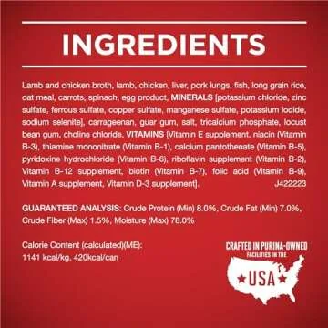 Premium Purina ONE Puppy Food with Real Lamb & Rice