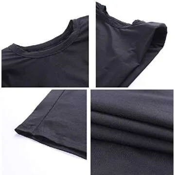 Meladyan Women's Padded Shoulder Cotton Tank Top