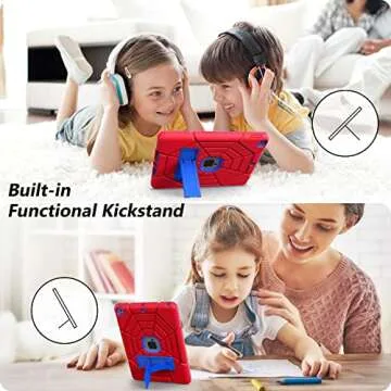Grifobes for iPad Mini 5/4 Case 2019/2015, Heavy Duty Shockproof Cover with Stand for iPad Mini 5th / 4th Generation 7.9 inch for Kids Boys