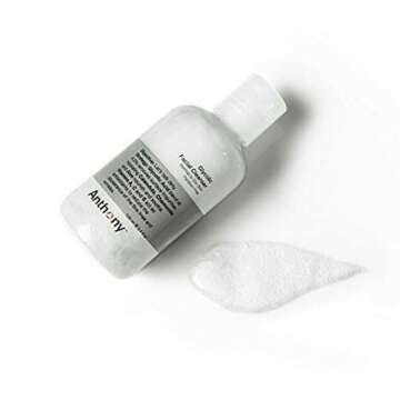 Anthony Glycolic Facial Cleanser for Men – Daily Cleansing Face Wash and Shave Prep – Hydrating, Exfoliating, and Gentle on Sensitive Skin – Non-foaming, 3.4 Fl Oz