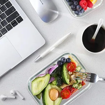 Bayco 24 Piece Glass Food Storage Containers Set