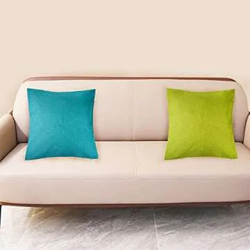 yeabwps Waterproof Outdoor Pillow Covers for All Spaces