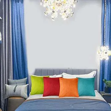 yeabwps Waterproof Outdoor Pillow Covers for All Spaces