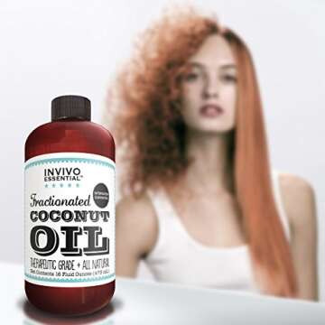 Fractionated Coconut Oil Premium Therapeutic Grade 16 Ounce Liquid Carrier Oil for Aromatherapy Relaxing Massage and Diluting Essential Oils with Pump and eBook