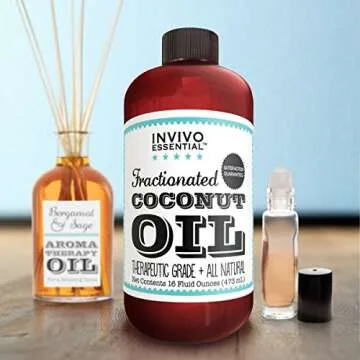 Premium Fractionated Coconut Oil for Aromatherapy and Skincare