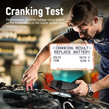 FOXWELL BT705 Car Battery Tester - Digital Maintenance Expert