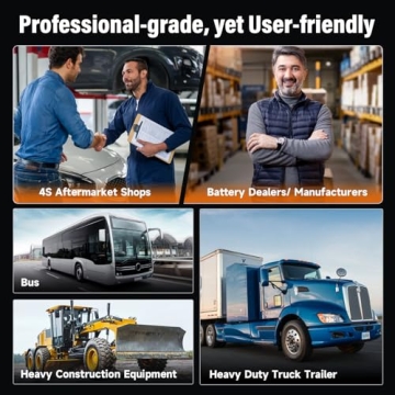 FOXWELL BT705 Car Battery Tester - Digital Maintenance Expert