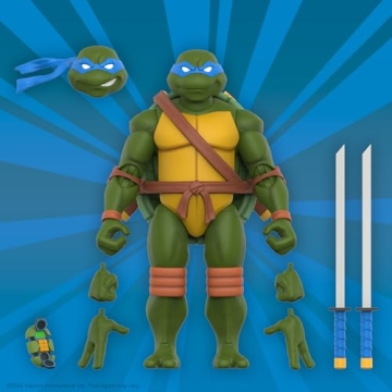 Super7 ULTIMATES! TMNT Leonardo Action Figure Collector