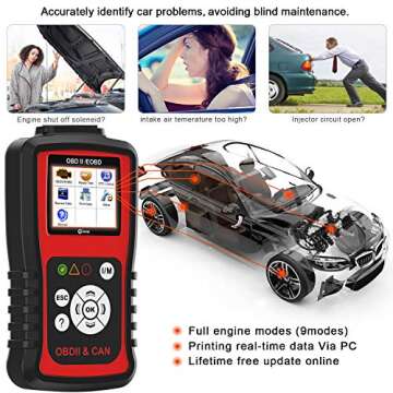 Reliable KZYEE KC301 OBD2 Scanner for Quick Car Diagnostics