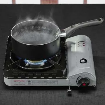 Chef Master 90019 Butane Portable Stove for All Outdoors