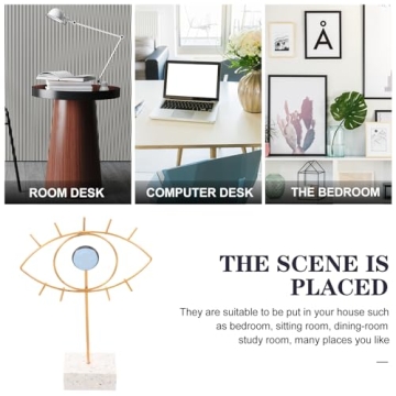 Elegant IMIKEYA Turkish Eye Jewelry Holder - Stylish & Unique