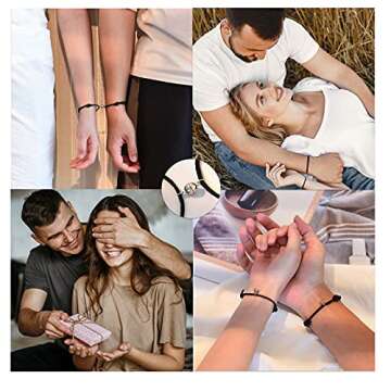 Tarsus Valentines Day Gifts for Him, Couples Bracelets, Mutual Attraction Matching Bracelet Couple G...
