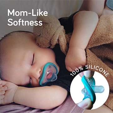 Nanobebe Baby Pacifiers - Ergonomic, Award-winning Silicone Design