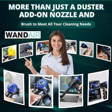 WANDAIR Electric Air Duster 110000 RPM Eco-Friendly Solution