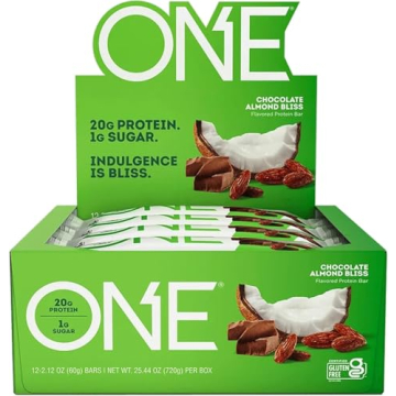 ONE Protein Bars Almond Bliss Gluten Free High Protein Snack