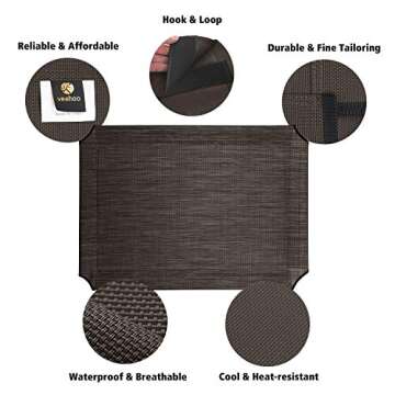 Veehoo Dog Bed Cover for CWC1803-L