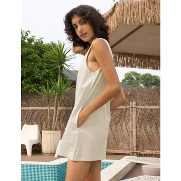 Megfie Women's Summer Open Back Mini Dress for Every Occasion