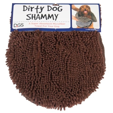 Dog Gone Smart The Dirty Dog Shammy - Fast Drying Microfiber Towel with Pockets