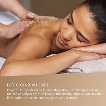 Brown Sugar Scrub for Smooth Skin with Collagen & Stem Cells