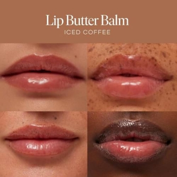 Summer Fridays Lip Butter Balm - Conditioning Lip Mask and Lip Balm for Instant Moisture, Shine and Hydration - Sheer-Tinted, Soothing Lip Care - Iced Coffee (0.5 oz)