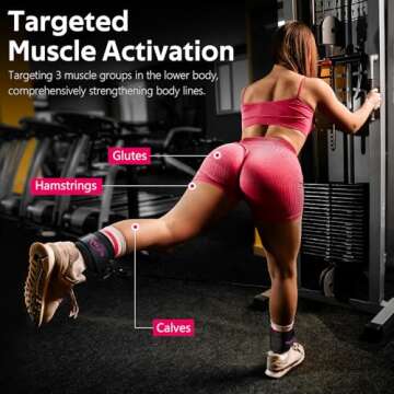 WALITO Gym Ankle Straps - Comfort & Performance for Women