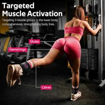 WALITO Gym Ankle Straps - Comfort & Performance for Women