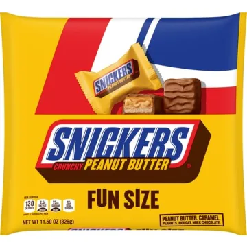 Snickers Crunchy Peanut Butter Fun Size Bars 11.5 Oz