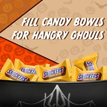 Snickers Crunchy Peanut Butter Fun Size Bars 11.5 Oz