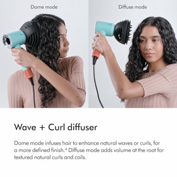 Dyson Special edition Supersonic Nural™ hair dryer in Strawberry bronze and blush pink designed Presentation