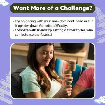 TrueBalance Coordination Game | Handheld Balance Toy for Adults and Kids | Improves Fine Motor Skills (Original)