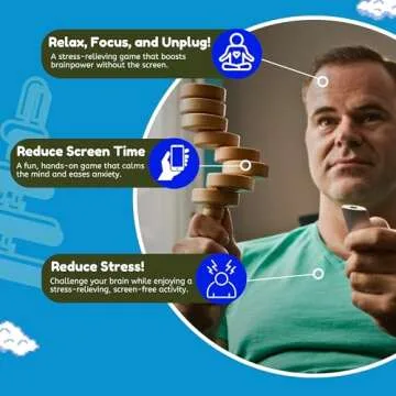 TrueBalance Coordination Game | Handheld Balance Toy for Adults and Kids | Improves Fine Motor Skills (Original)