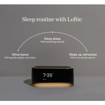 Loftie Smart Alarm Clock - Sound Machine and Light
