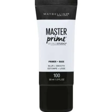 Maybelline Face Studio Master Prime Face Primer Makeup Base, Blur + Smooth, 1 Count