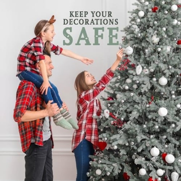 HOLDN’ STORAGE Christmas Ornament Box for 72 Ornaments