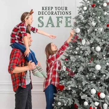 HOLDN’ STORAGE Christmas Ornament Box for 72 Ornaments