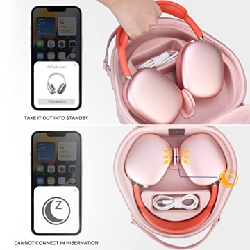 Stylish Hard Case for Apple AirPods Max Wireless Headphones