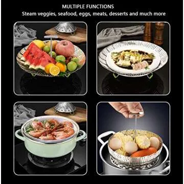 High Quality Stainless Steel Vegetable Steamer Basket