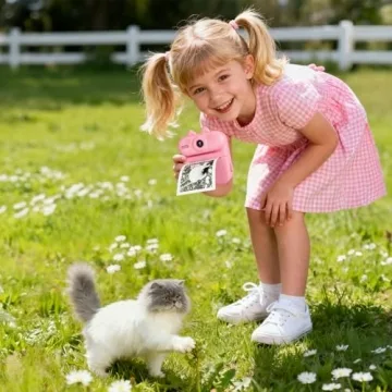 Gleeglee Kids Instant Print Camera - Capture and Print Fun!