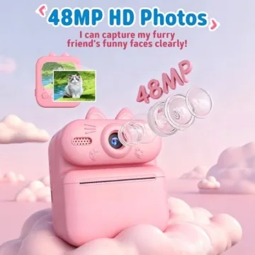 Gleeglee Kids Instant Print Camera - Capture and Print Fun!
