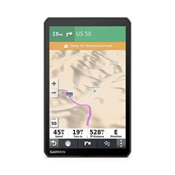 Garmin RV 890, GPS Navigator for RVs with Edge-to-Edge 8” Display, Preloaded Campgrounds, Custom Routing and More