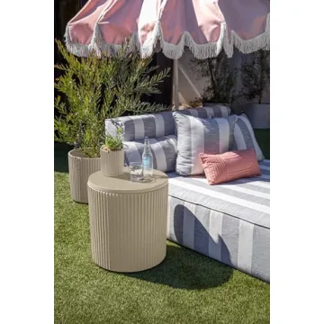Veradek Outdoor Cooler Side Table for Parties