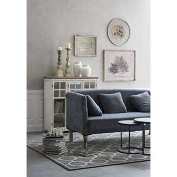 Small Round White Terracotta Cachepot