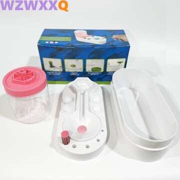 2025 Upgraded Paint Brush Cleaner Brush Rinser Water Circulation(Pre Assembled), Watercolor/Oil and Water-Based Paint Brush Cleaner Tool, Gift for Adults Artist Beginners