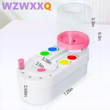 2025 Upgraded Paint Brush Cleaner Brush Rinser Water Circulation(Pre Assembled), Watercolor/Oil and Water-Based Paint Brush Cleaner Tool, Gift for Adults Artist Beginners