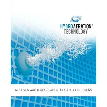 Intex 26701EH Prism Frame Premium Above Ground Swimming Pool Set: 10ft x 30in – Includes 330 GPH Cartridge Filter Pump – SuperTough Puncture Resistant – Rust Resistant – 1185 Gallon Capacity