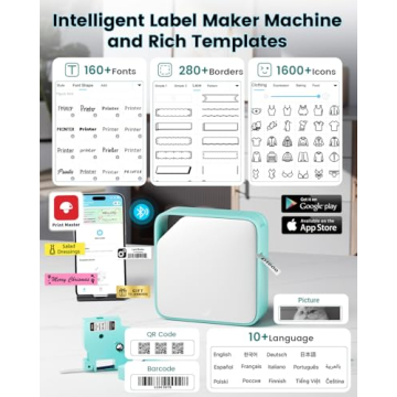 Vixic D1600 Bluetooth Label Maker - Organize with Ease