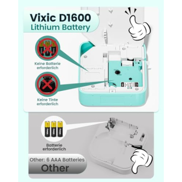 Vixic D1600 Bluetooth Label Maker - Organize with Ease